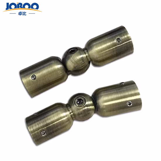 ホット販売高品質真鍮シャワールームフランジコネクタ丸管ガラス管コネクタ